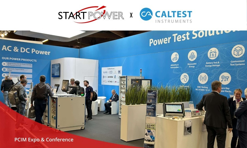 Start Power X Caltest at PCIM Expo