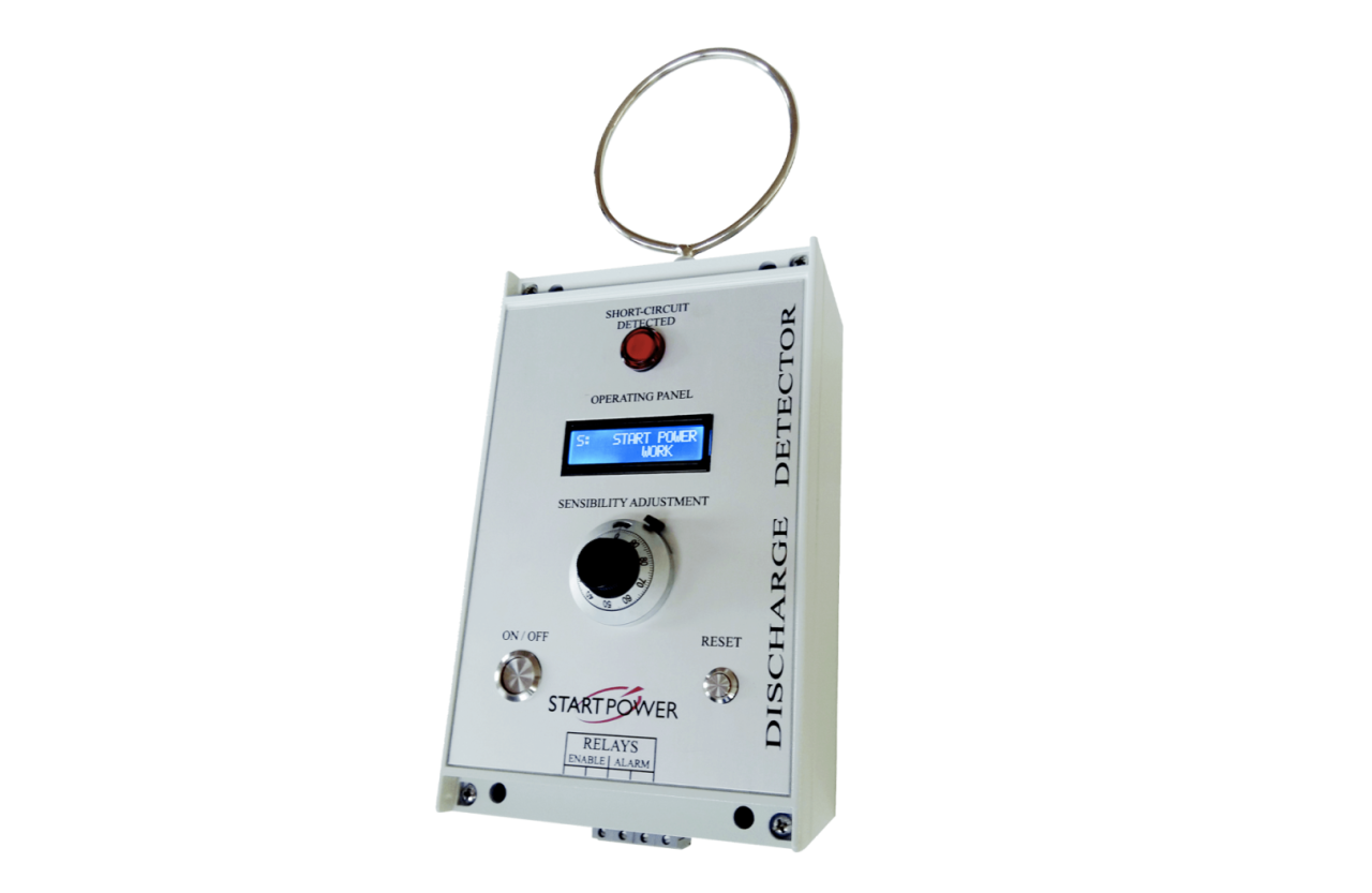 High frequency discharge detector