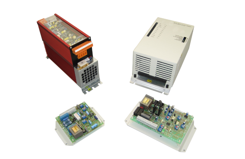 Unidirectional single-phase and three-phase analog converters