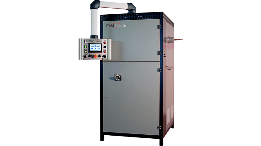 generatore HFC con pannello operatore PLC touch screen