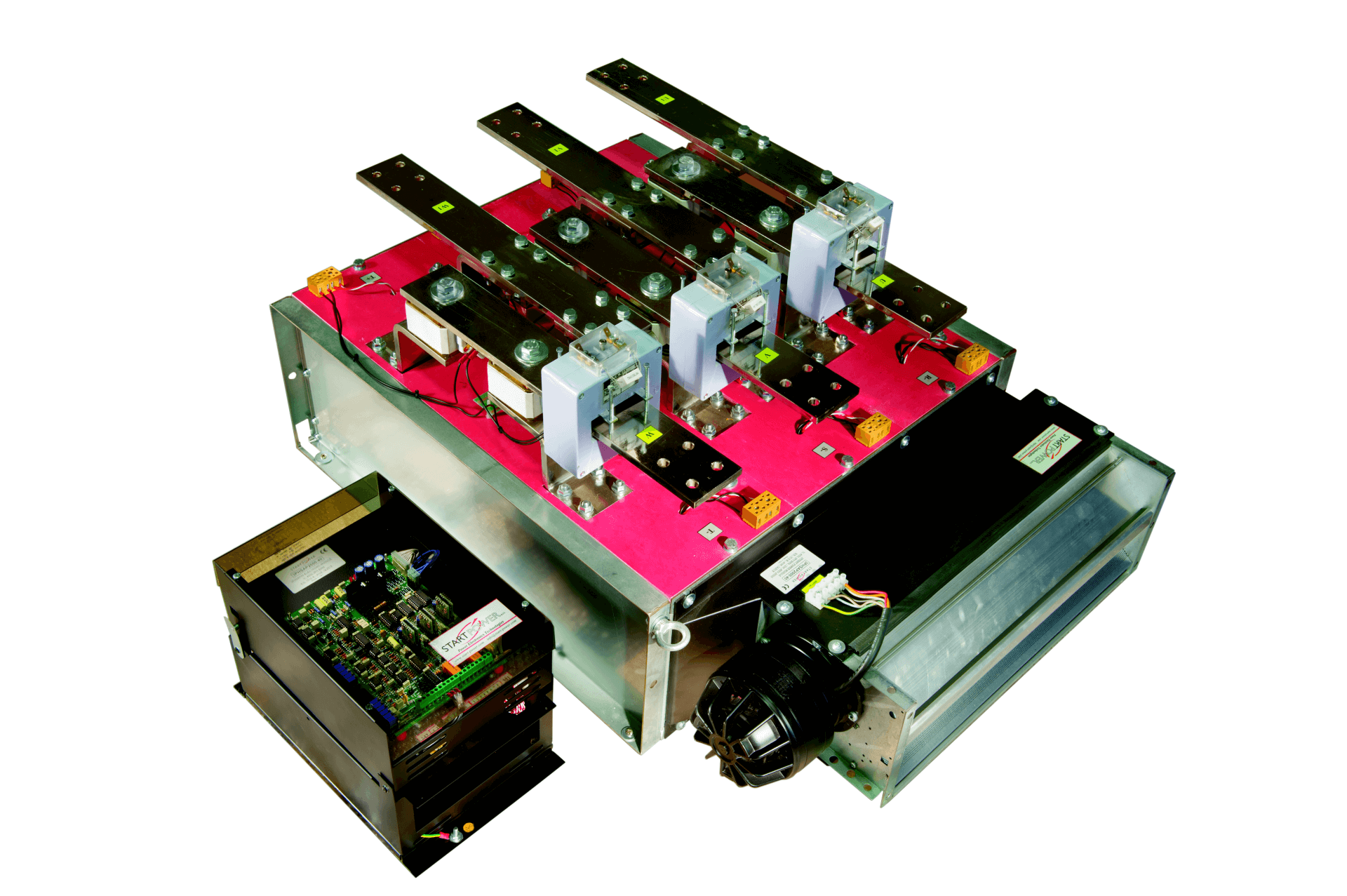 Formazione di potenza 2.000A_ Controllo trifase per centrale termoelettrica